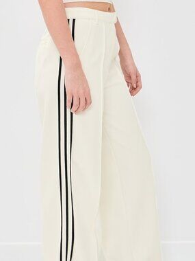 ADIDAS White Manager Pants, Size 2 - NWT / New in Original Bag